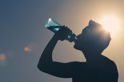 Lawrence Aseba Tipo highlights the importance of hydration for bladder health.